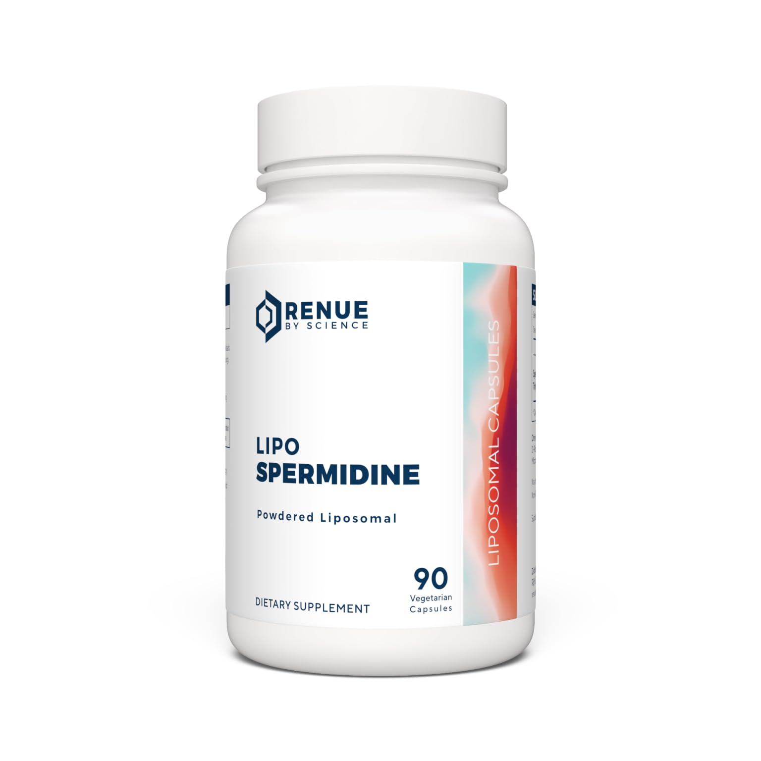 Renue By Science Lipo Spermidine – Powdered Liposomal Spermidine Supplement | 90 Vegetarian Capsules