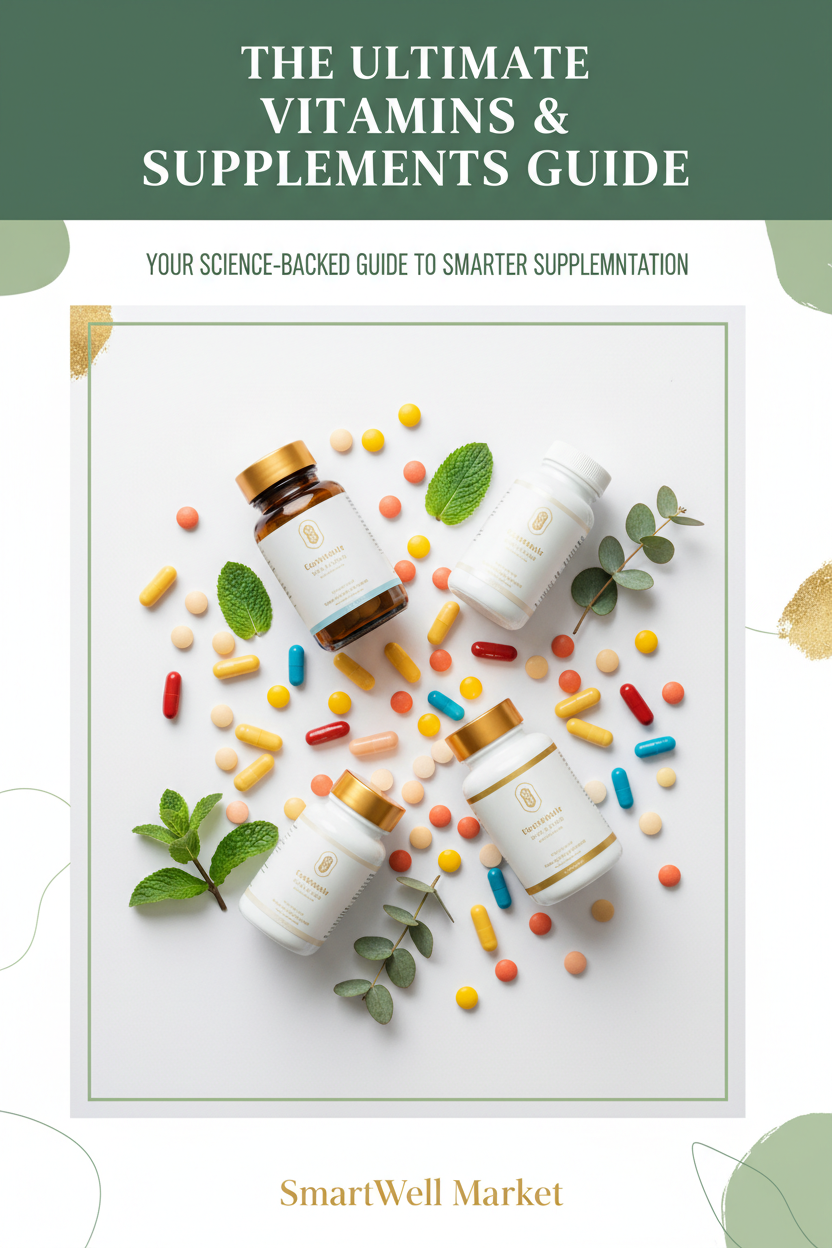 The Ultimate Vitamins & Supplements Guide Cover